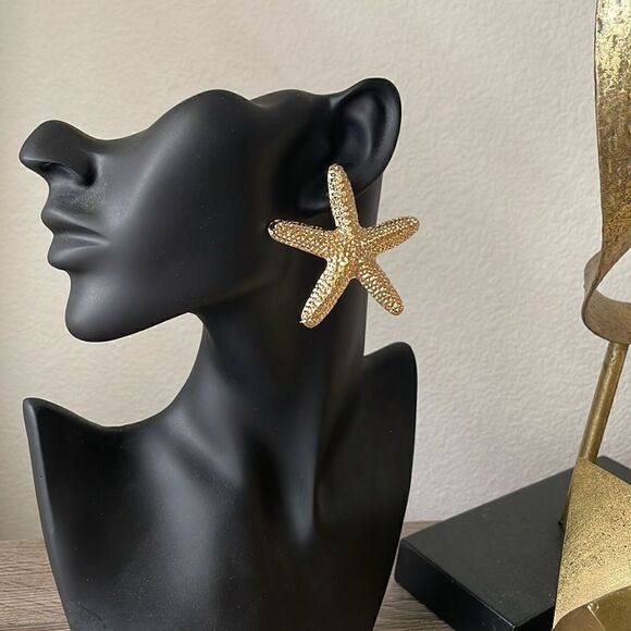 Starfish earrings N191 - Picture 5 of 5